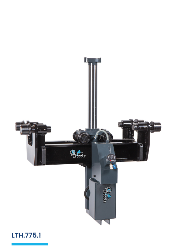 Suspended air-hydraulic pit jacks