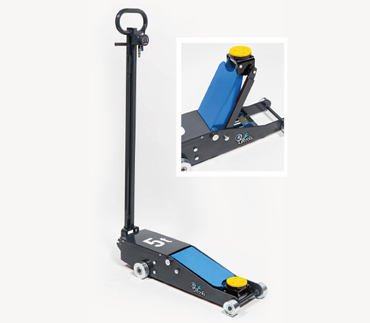 Air-hydraulic jacks